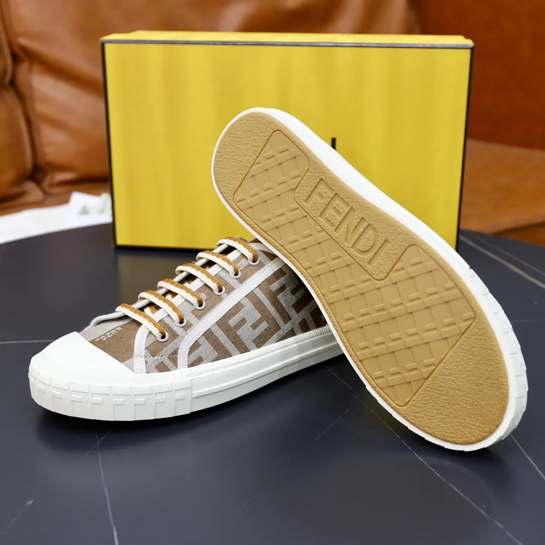 Factory price: 480 original order (couple model) Brand: FENDI Fendi 🙅‍♂️🙅‍♂️🙅‍♂️ Size: Female 35–40, Male 39-44 (45 can be customized) Grade: Official website genuine Material: Imported original LoGO fabric upper Original comfortable lining TPU wear-resistant lightweight outsole Style category: Loafers New trendy shoes Color: actual picture color